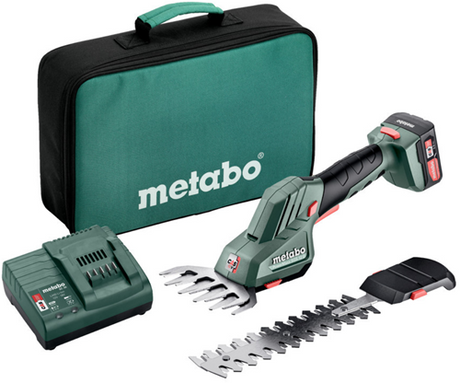 Metabo powermaxx sgs 12 q | batteribusk og græssaks | sæt - 601608500