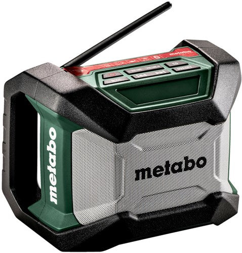 Metabo r 12-18 bt | batteri konstruktion radio am fm med bluetooth 12v-18v | uden batterier og oplader - 600777850