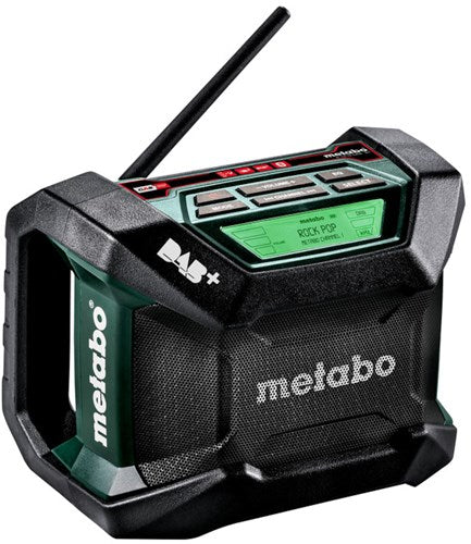 Metabo r 12-18 dab+ bt 12v 18v li-ion batteri konstruktionsradio med dab+ og bluetooth | 600778850 - 600778850