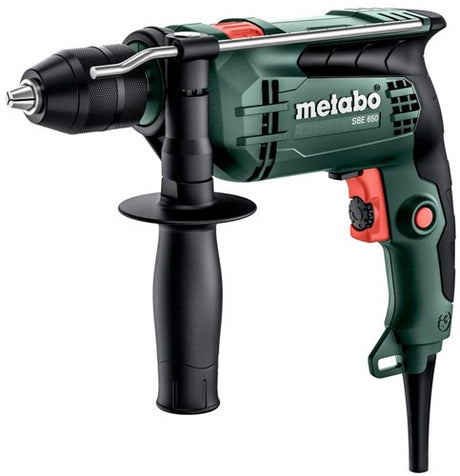 Metabo sbe 650 slagboremaskine | 650 watt | 10nm | i plastkasse - 600742500