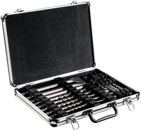 Metabo sds-plus bor-mejselsæt sp, 17-delt, i aluminiumskasse | 628414000 - 628414000