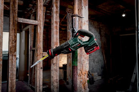 Metabo ssep 18 lt bl batteri stempelsav 18v ekskl. batterier og oplader i x - 601617840