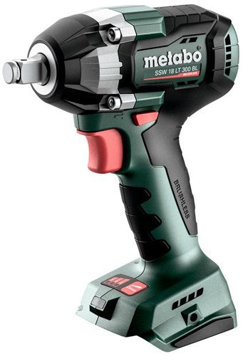 Metabo SSW 18 LT 300 BL Akku slagnøgle | 18 v | 300nm | i x, uden batteripakker og oplader - 602398840