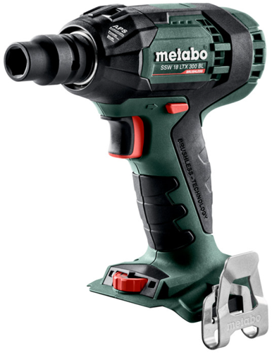 Metabo ssw 18 ltx 300 bl 18v li-ion batteri slagnøglehus i metaloc - 300nm - 1 2 - børsteløs | uden batterier og oplader - 602395840