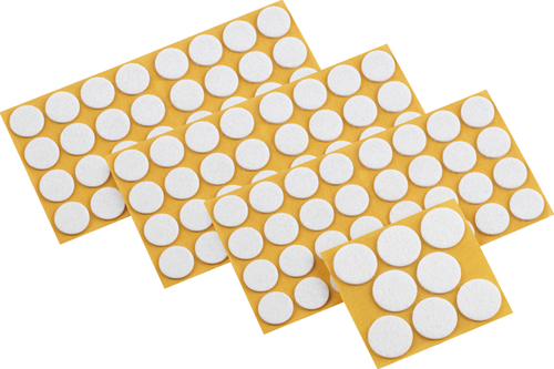 Metafranc sortiment filtpuder hvid 104 stk taske - wu0645296