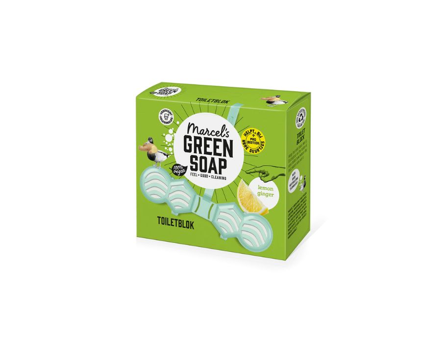 Marcel's Green Soap Toilet Block - Citroen Ginger