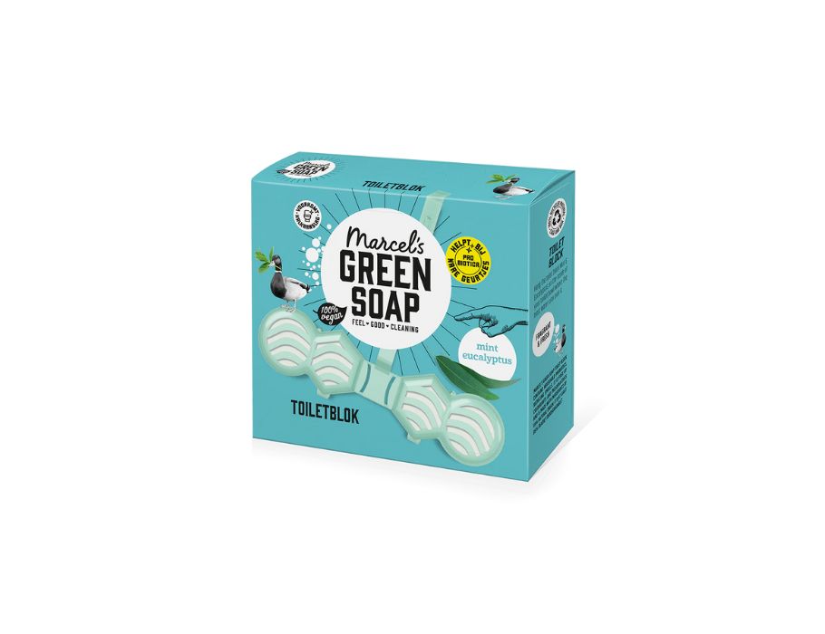 Marcel's Green Soap Toilet Block - Mint Eucalyptus
