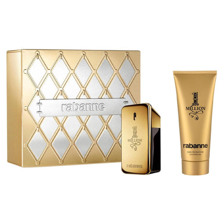 Paco Rabanne One Million gavesæt eau de toilette 50ml + bruser 100ml mænd