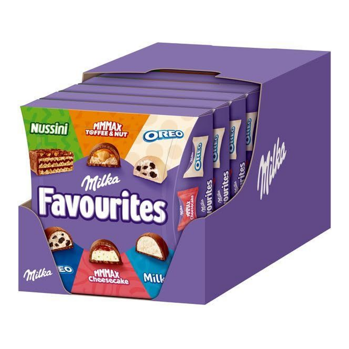 Milka favoritter praliner (8x 141g)