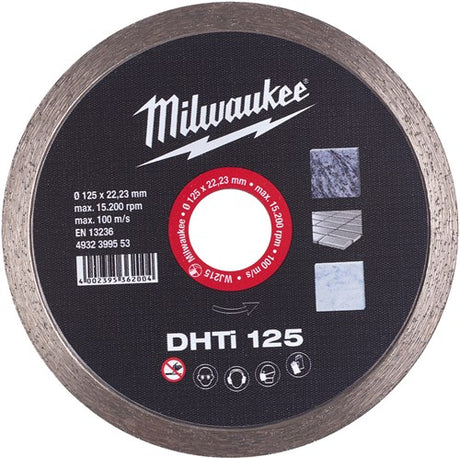 Milwaukee accessoires diamantdoorslijpschijf dhti 125 - 4932399553