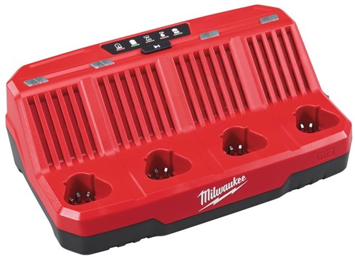 Milwaukee tilbehør m12 c4 batterioplader - 4932430554