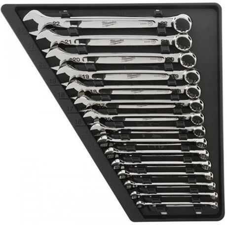 Milwaukee accessoires max bite | metrische ring- steeksleutel-set | 15-delig - 4932464258