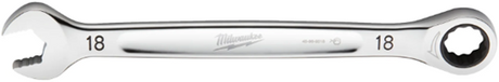 Milwaukee accessoires maxbite ratel sleutel metrisch 18mm - 1st - 4932471511