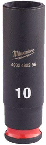 Milwaukee accessoires shockwave slagdop 1 4 diep 10mm | 1 stuk - 4932480259