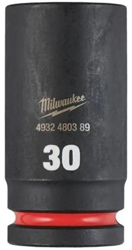 Milwaukee tilbehør shockwave slagdop 3 4 diep 30mm | 1 stk - 4932480389