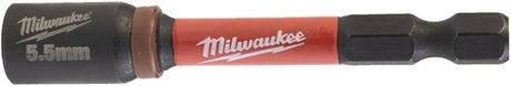 Milwaukee accessoires slagdop | magnetic shockwave™ hex8 x 65 mm - 4932492439
