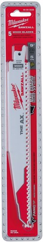 Milwaukee tilbehør til øksen - frem- og tilbagegående savklinge savklinge 230 5 - 3,2 mm (25 stk.) - 48008026