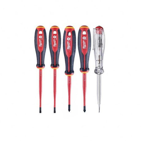 Milwaukee accessoires tri-lobe vde schroevendraaier set -5pc - 4932478737
