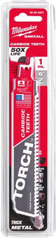 Ty Milwaukee Heavy Du Torch™ hårdmetaltænder | tct lommelygte 150 mm x 8 tpi | 1 stk - 48475201