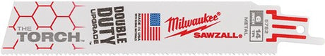 Milwaukee tilbehør milwaukee heavy duty torch™ frem- og tilbagegående savklinge | lommelygte 150 mm x 14 tpi | 5 stk - 48475782