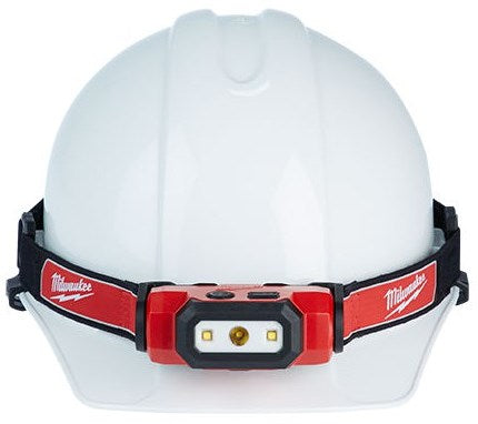 Milwaukee l4 hl-vis-301 | usb oplaadbare reflecterende hoofdlamp - 4933479768 4933479768