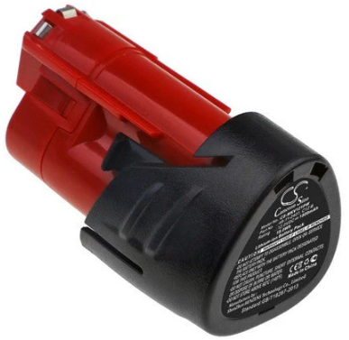 Milwaukee m12 b2 batteri (12 v 2.0ah redlithium-ion) - 4932430064