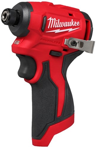 Milwaukee m12 blidrc-0 kompakt ledningsfri slagdriver | 12v | grundkrop | ekskl. batterier og oplader - 4933499689