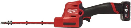 Milwaukee m12 fht20-402 | m12 fuel accu heggenschaar | 20 cm (2x 4.0ah accu) - 4933479676