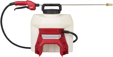 Milwaukee m18 bbpfp2-cst | accu switch tank™ 15 l tank met spuitpistool voor chemische toepassing gen 2 | zonder accu's en lader - 4933498964