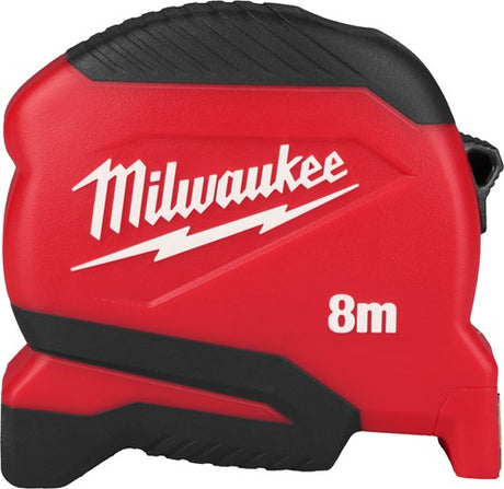 Milwaukee målebånd kompakt gen ii | 8m x 25mm - 4932498780