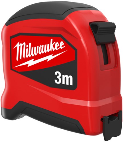 Milwaukee slim gen 2 målebånd 3m - kompakt og holdbart