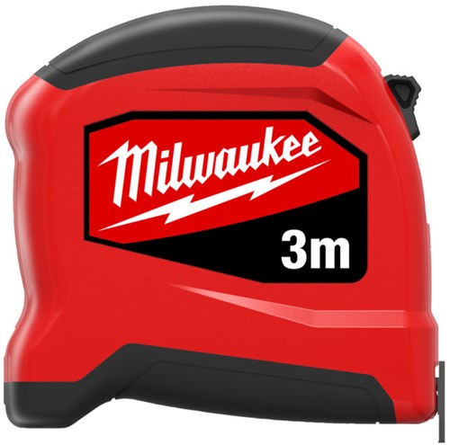 Milwaukee slim gen 2 målebånd 3m - kompakt og holdbart