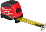 Milwaukee målebånd | bred klinge | magnetisk | 16 fod 5m x 35mm - 4932499208