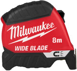 Milwaukee målebånd | bred klinge | magnetisk | 8m x 35mm - 4932499209