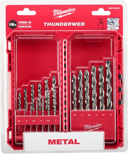 Milwaukee tilbehør milwaukee thunderweb sæt | hss-g | 19x - 4932493869