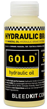Bleedkit mineralsk bremsevæske guld
