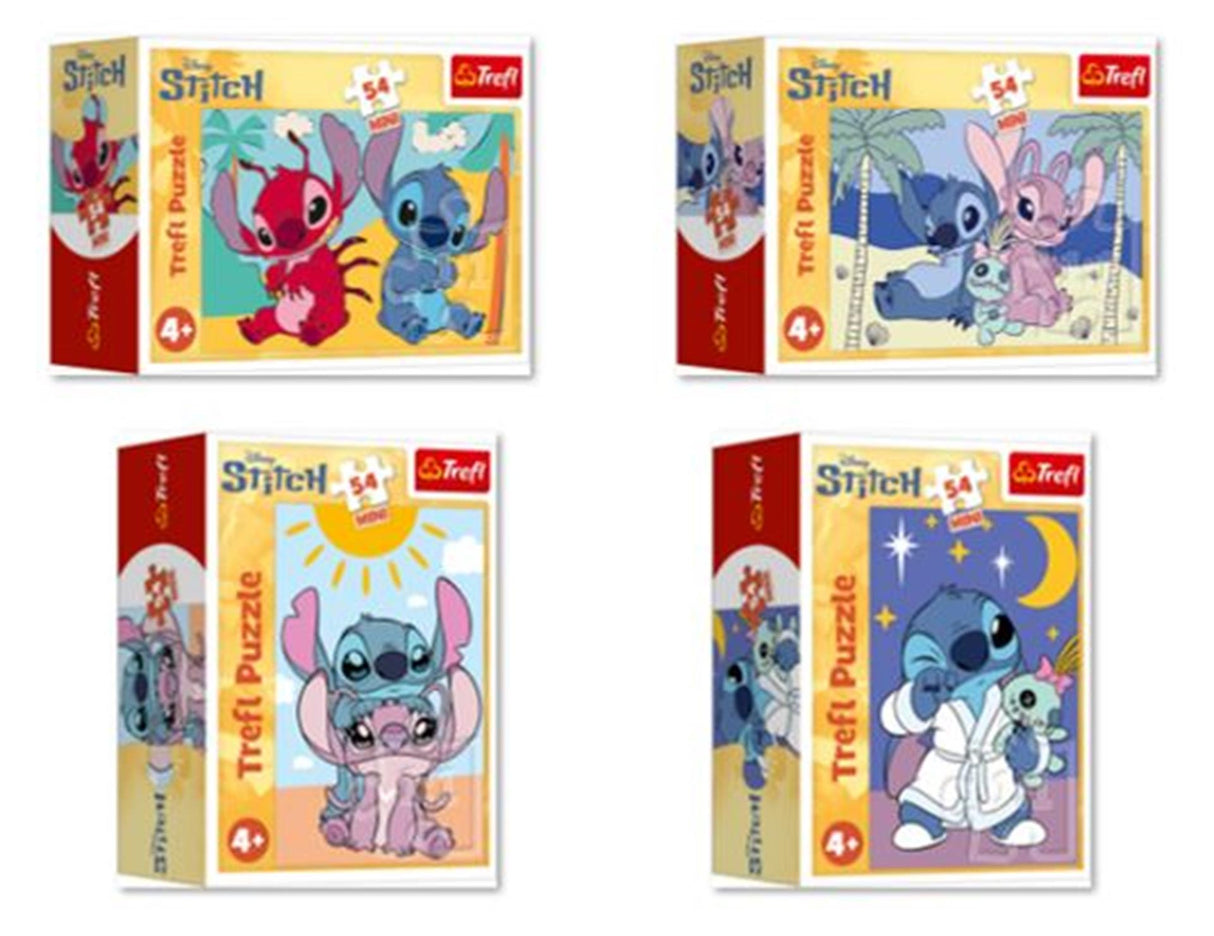 Mini puslespil lilo stitch 54 stk