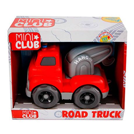 Cilgro mini club trækvogn med lys og lyd 16 cm stor rød