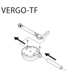 Minoura transport standard vergo-tf thru aksel adapter