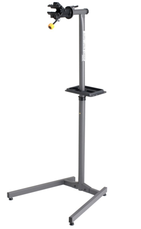 Minoura arbejdsstand w-3100 foldbar, m værktøjsbakke