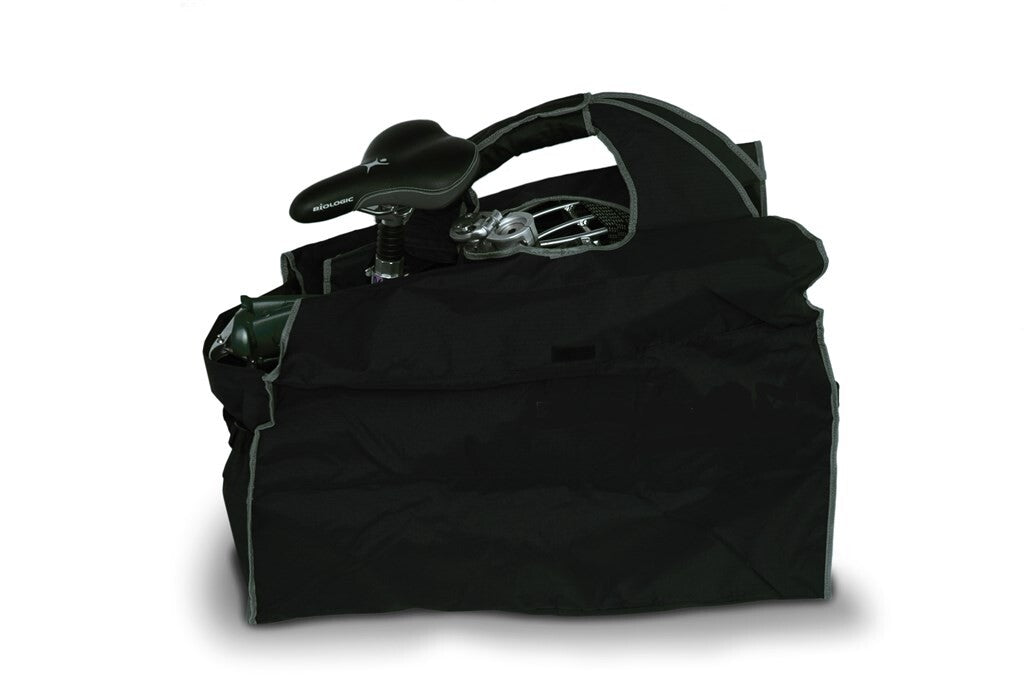 Mirage Bike Shoulder -rygsæk til foldning af cykel - sort