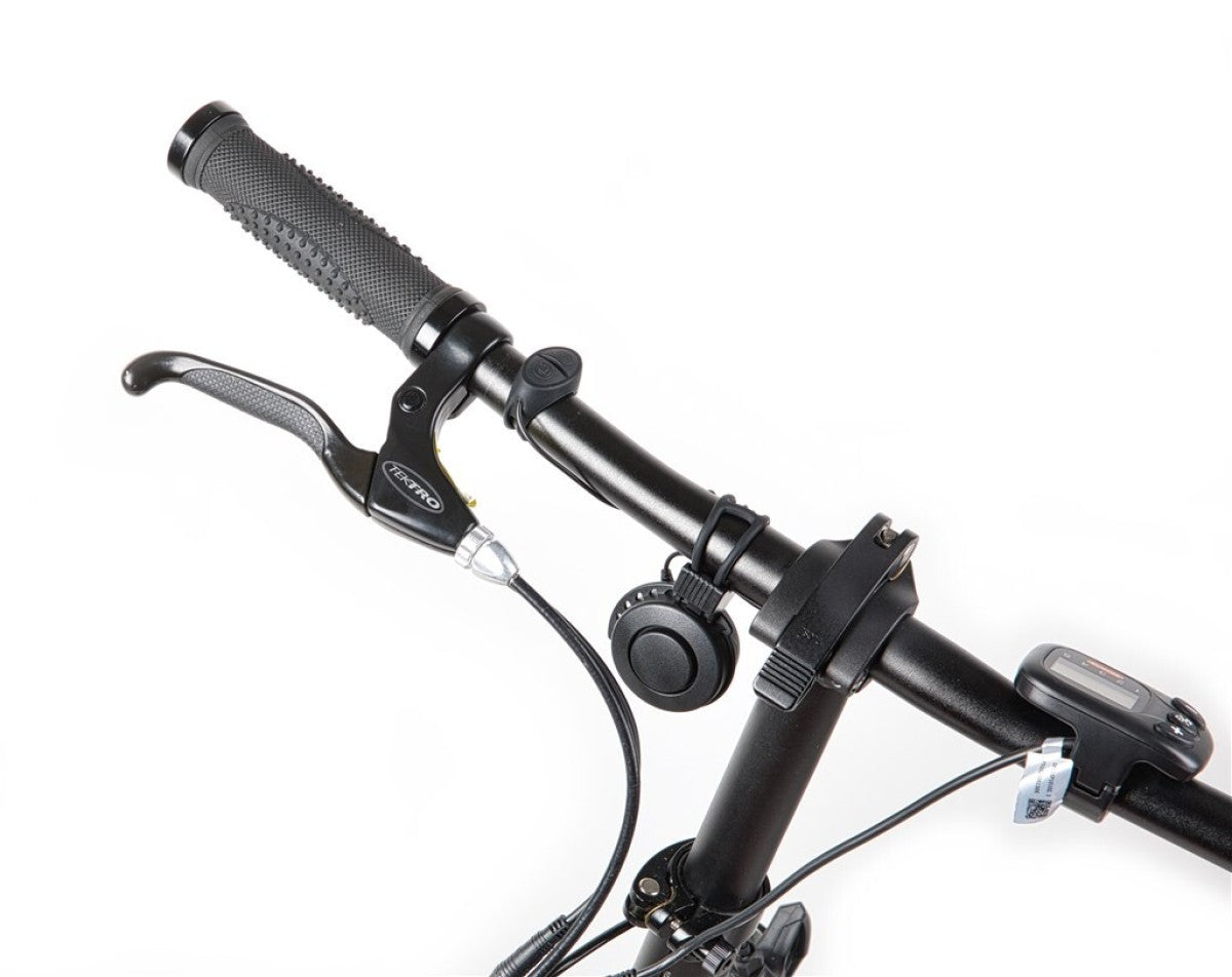 Mirage Fietshoorn T-002 80 90db 6,5 cm ABS PC Sort 2-delt