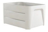 Basil mirage kasse click 'n kasse hvid 24l