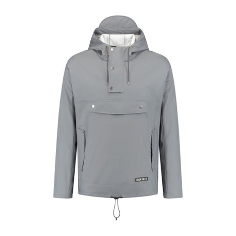 Mirage Raincoat Rainball Lukket Jakke - Størrelse L - Lavet af Polyester Soft Touch - Earl Grey
