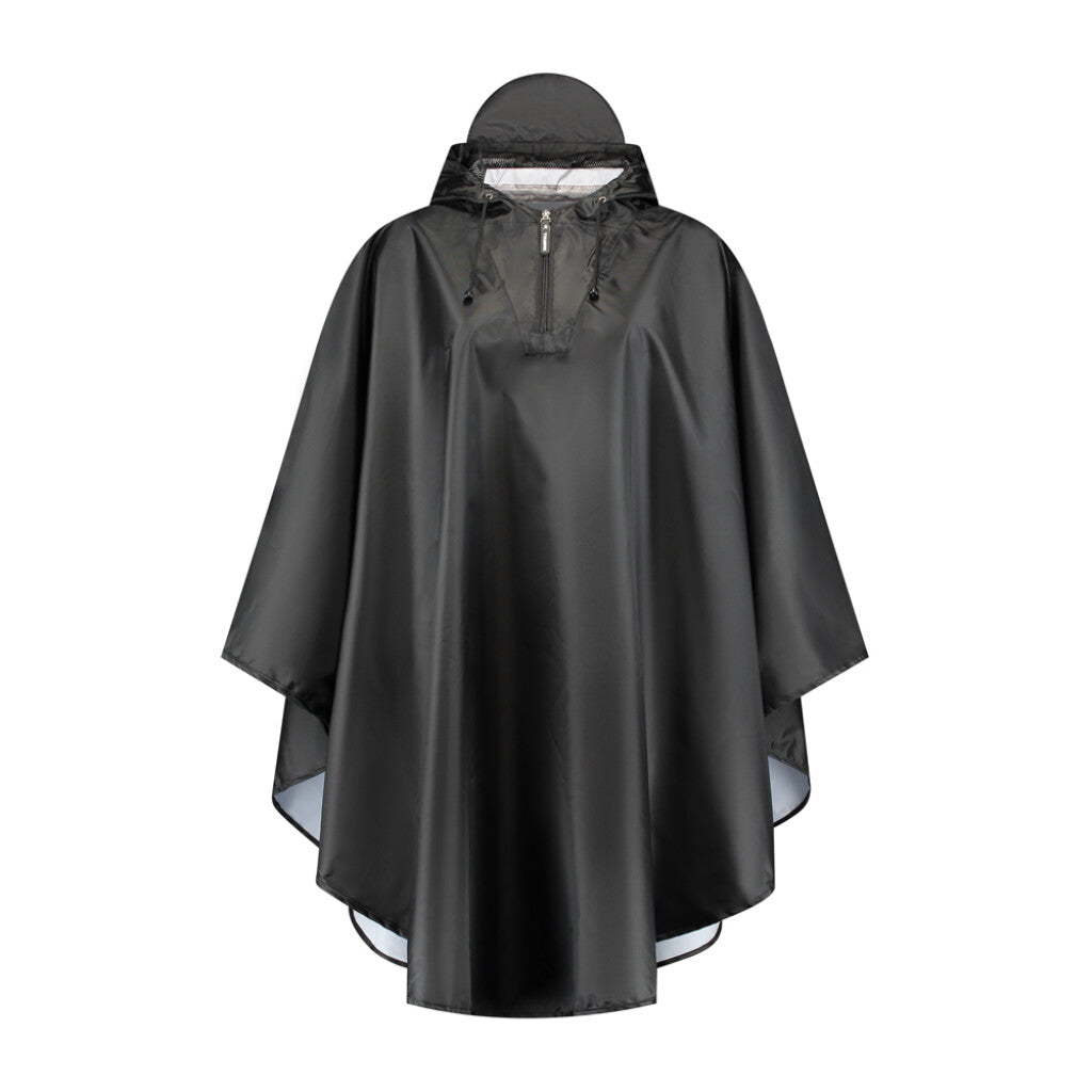 Regn Poncho Mirage Polyester - Sort