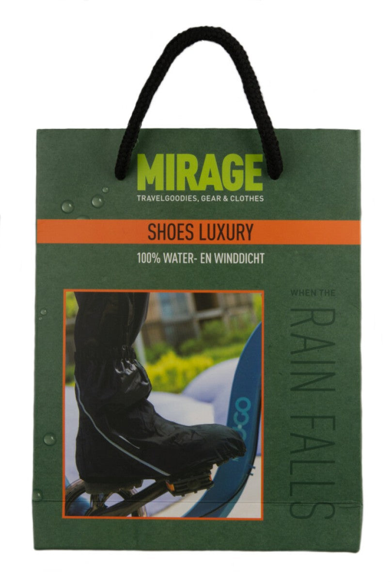 Regnsko Mirage sort størrelse L