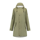 Mirage Raincoat Rainball Trenchcoat - Størrelse L - lavet af Polyester Soft Touch - Olive Green