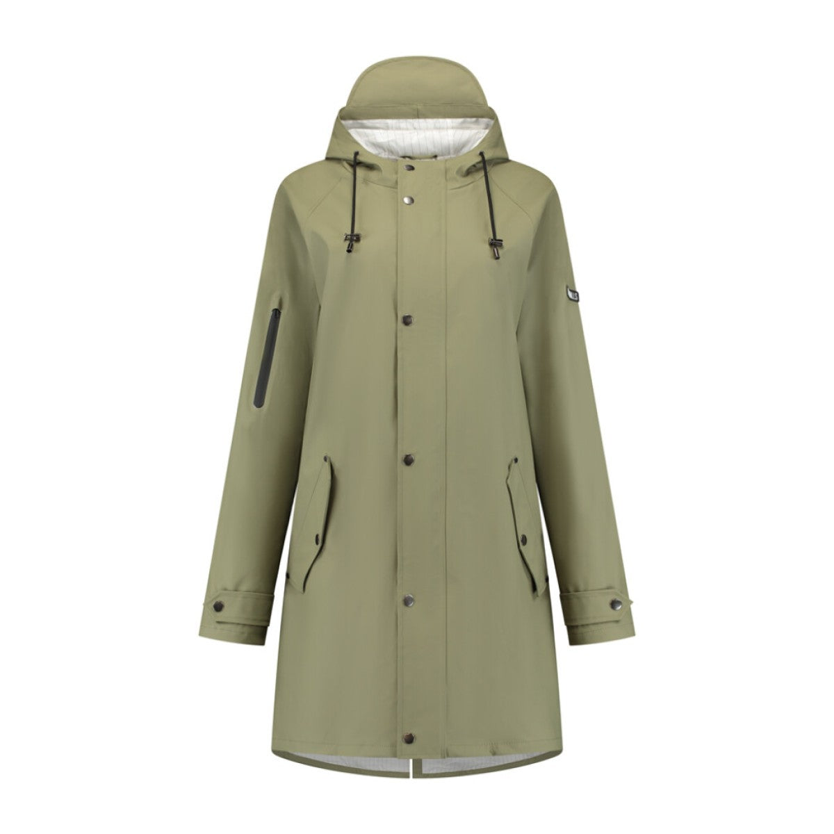 Mirage Raincoat Rainball Trenchcoat - Størrelse S - Lavet af Polyester Soft Touch - Olive Green