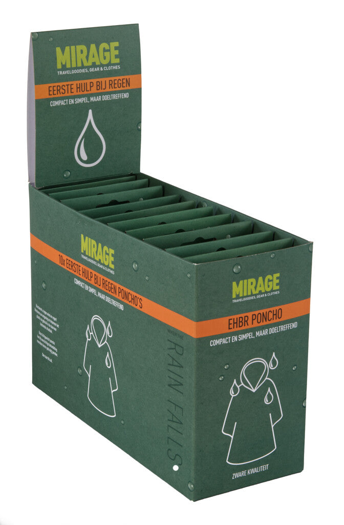 Buzaglo regn poncho mirage nedbør