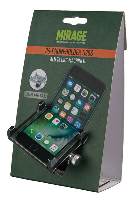 Telefonholder Mirage G20 Aluminium - Grå